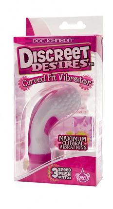 Discreet Desires White W/ Pink