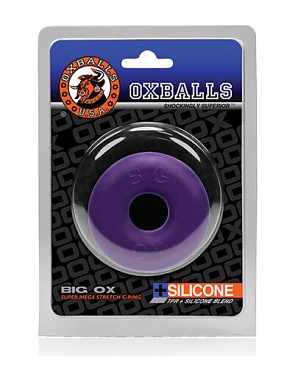 Oxballs Big Ox Cockring - Purple Ice Enhancement Stretcher Ballstretching