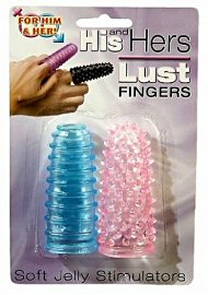 His & Hers Lust Finger  Soft Jelly Stimulators (104779.15)