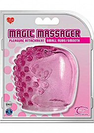 Magic Massager Small Nubs And Smooth Pleasure Attachment Waterproof Pink (106993.2)