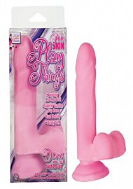 Pure Skin Play Thing Dong With Suction- Pink
