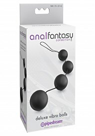 Anal Fantasy Collection Deluxe Vibro Balls - Black (185161.0)