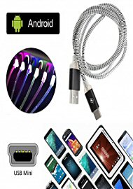 3' Led Charger Usb Mini For Android Various Colors (186818.100)