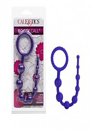 Booty Call X-10 Silicone Anal Beads Purple 8 Inch (189165.5)